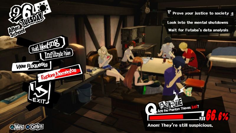 Persona 5 Royal Confidant Futaba Guide: Hermit updated dialogue and romance  choices - Daily Star