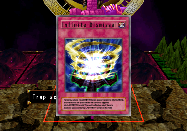 Infinite Dismissal, Yu-Gi-Oh!