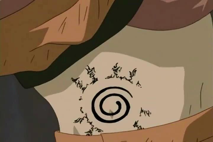 Naruto is given the Five Elements Seal that reduces the amount of chakra th...