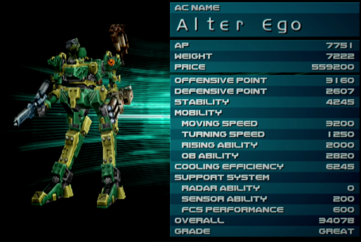 Werehound, Armored Core Wiki