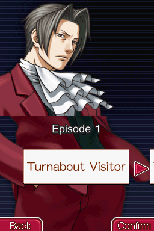 Ace Attorney Investigations 1 [Mobile] Miles Edgeworth (Blind) 