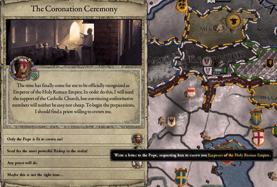 Glory Be To The Father Let S Play Crusader Kings 2 As A Count