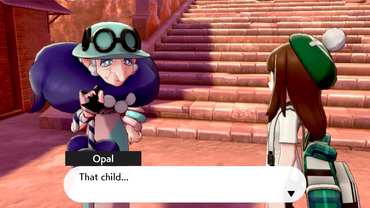 Pokémon Sword and Shield's Opal Is the Gym Leader We Deserve