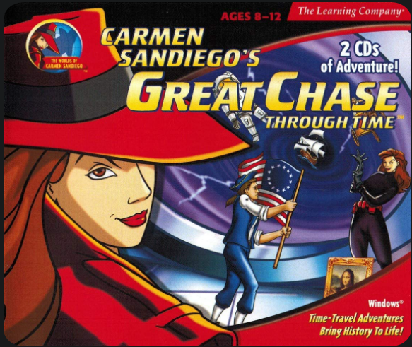 Carmen Sandiego computer game  Childhood memories, Back in my day