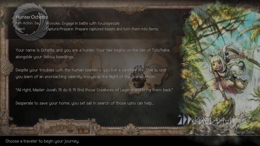 Octopath Traveler 2: How to complete Waiting All Day and Night side story